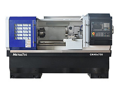 Токарный станок c ЧПУ с прямой станиной MetalTec CK 40х750